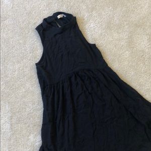 Black halter shirt dress size small